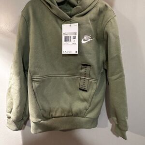 Nike Kids Olive Green Hoodie